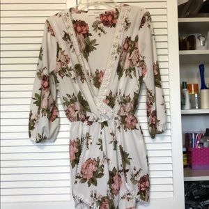 Romper floral